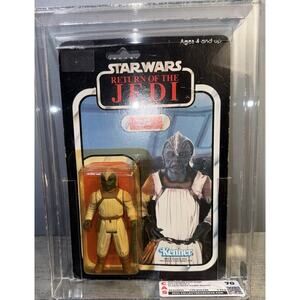 Star Wars ROTJ Klaatu Skiff Guard Kenner Vintage Graded 70 Figure
